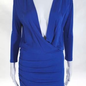 Slate & Willow Blue Mini Anushka Dress Size Small